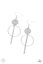 Load image into Gallery viewer, Harmoniously Balanced Silver Earrings - Paparazzi Accessories

