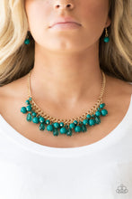 Load image into Gallery viewer, Tour de Trendsetter Green Necklace - Paparazzi Accessories
