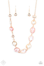 Load image into Gallery viewer, Nautical Nirvana Rose Gold Necklace - Paparazzi Accessories
