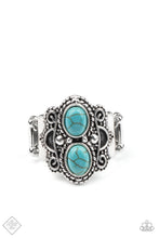 Load image into Gallery viewer, Eco Essence Blue Ring - Paparazzi Accessories
