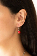 Load image into Gallery viewer, Vividly Vivid Red Necklace - Paparazzi Accessories
