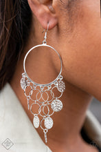 Load image into Gallery viewer, ALL CHIME High Silver Earrings Paparazzi 
