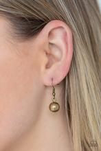 Load image into Gallery viewer, Rebels Have More Fun Brass Necklace - Paparazzi Accessories
