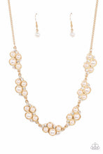 Load image into Gallery viewer, GRACE to the Top Gold Necklace - Paparazzi Accessories
