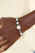 Load image into Gallery viewer, Contemporary Coastline Blue Bracelet - Paparazzi Accessories
