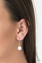 Load image into Gallery viewer, Bubbly Bright White Necklace - Paparazzi Accessories
