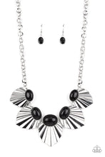 Load image into Gallery viewer, Fearlessly Ferocious Black Necklace - Paparazzi Accessories

