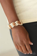 Load image into Gallery viewer, Weave High and Dry Brown Urban Bracelet - Paparazzi Accessories
