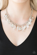 Load image into Gallery viewer, Fringe Fabulous White Necklace - Paparazzi Accessories
