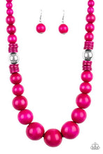 Load image into Gallery viewer, Panama Panorama Pink Necklace - Paparazzi Accessories
