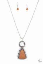 Load image into Gallery viewer, Stone Prairies Brown Necklace - Paparazzi Accessories
