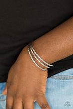 Load image into Gallery viewer, Eastern Empire Silver Bracelet - Paparazzi Accessories
