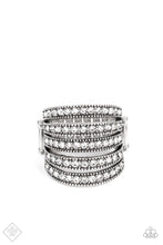 Load image into Gallery viewer, Empirical Sparkle White Ring - Paparazzi Accessories
