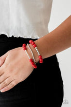 Load image into Gallery viewer, New Adventures Red Bracelet Paparazzi 
