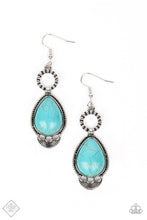 Load image into Gallery viewer, River Cruzin’ Blue Earrings - Paparazzi Accessories
