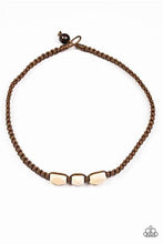 Load image into Gallery viewer, Redwood Forest Brown Urban Necklace - Paparazzi Accessories
