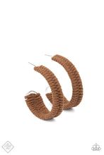 Load image into Gallery viewer, Rural Guru Brown Earrings - Paparazzi Accessories

