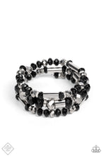 Load image into Gallery viewer, Dynamic Dazzle Black Bracelet - Paparazzi Accessories
