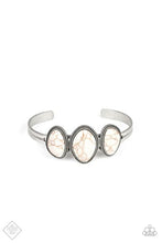 Load image into Gallery viewer, Stone Shrine White Bracelet - Paparazzi Accessories

