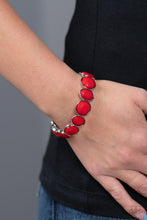Load image into Gallery viewer, Whimsical Glow Red Bracelet - Paparazzi Accessories
