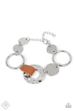 Load image into Gallery viewer, Desert Scraps Brown Bracelet - Paparazzi Accessories
