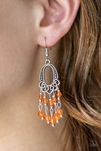 Load image into Gallery viewer, Not The Only Fish In The Sea Orange Earrings Paparazzi

