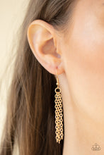 Load image into Gallery viewer, Light It Up Gold Necklace - Paparazzi Accessories
