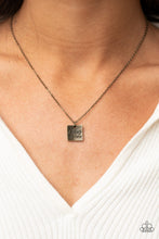 Load image into Gallery viewer, Chaos Coordinator Brass Necklace - Paparazzi Accessories
