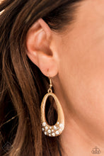 Load image into Gallery viewer, Better LUXE Next Time Gold Earrings - Paparazzi Accessories
