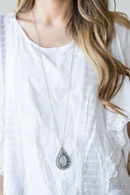 Load image into Gallery viewer, Total Tranquility Silver Necklace Paparazzi 
