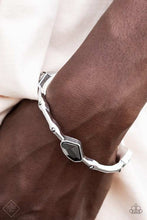 Load image into Gallery viewer, Chiseled Craze Silver Bracelet - Paparazzi Accessories
