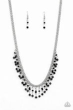 Load image into Gallery viewer, Sporadic Sparkle Black Necklace - Paparazzi Accessories
