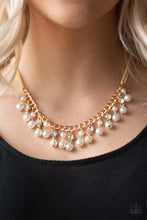 Load image into Gallery viewer, Regal Refinement Gold Necklace - Paparazzi Accessories
