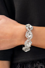Load image into Gallery viewer, For The Win White Bracelet - Paparazzi Accessories
