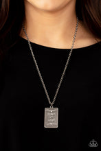 Load image into Gallery viewer, All About Trust Silver Necklace - Paparazzi Accessories
