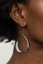 Load image into Gallery viewer, Fiercely Flauntable Black Earrings Paparazzi 
