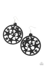 Load image into Gallery viewer, Cosmic Paradise Black Earrings - Paparazzi Accessories
