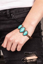 Load image into Gallery viewer, Stone Shrine Blue Bracelet - Paparazzi Accessories
