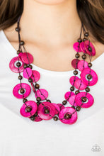 Load image into Gallery viewer, Catalina Coastin Pink Necklace Paparazzi 
