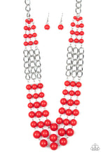Load image into Gallery viewer, A La Vogue Red Necklace - Paparazzi Accessories
