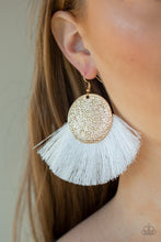 Load image into Gallery viewer, Foxtrot Fringe Gold Earrings Paparazzi 
