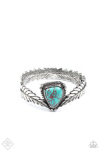 Load image into Gallery viewer, Desert Roost Blue Bracelet - Paparazzi Accessories
