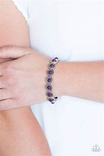 Load image into Gallery viewer, Globetrotter Goals Purple Bracelet - Paparazzi Accessories
