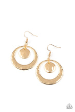 Load image into Gallery viewer, Rounded Radiance Gold Earrings - Paparazzi Accessories
