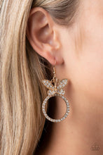 Load image into Gallery viewer, Paradise Found Gold Earrings - Paparazzi Accessories
