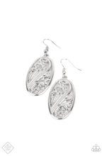 Load image into Gallery viewer, High Tide Terrace Silver Earrings - Paparazzi Accessories
