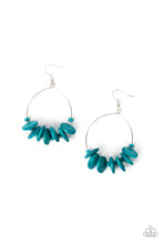 Load image into Gallery viewer, Surf Camp Blue Earrings - Paparazzi Accessories
