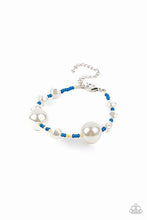 Load image into Gallery viewer, Contemporary Coastline Blue Bracelet - Paparazzi Accessories
