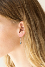 Load image into Gallery viewer, Front and CENTERED Blue Necklace - Paparazzi Accessories
