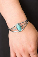 Load image into Gallery viewer, Western Wanderer Blue Bracelet Paparazzi 
